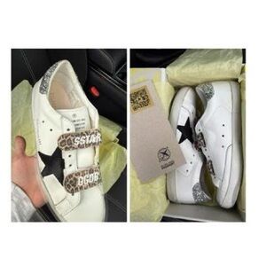Golden Goose Old School Sneakers Creme